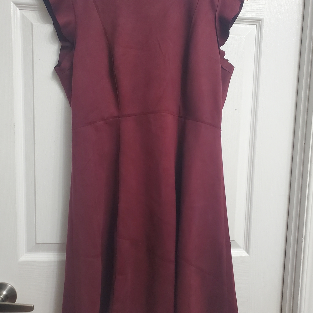 Abs Collection Elegant Burgundy Dress - NWT - SIZE 10